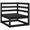 VidaXL Garden Lounge Set 2 Pcs with Cushions Patio Furniture Outdoor Furniture Garden Furniture Patio Furniture Black 805749