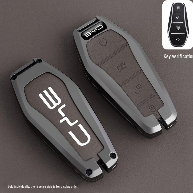 BYD Han Key Case: Metal Shell for Han DMI, Han EV, Qin, Yuan, Song PLUS, Tang
