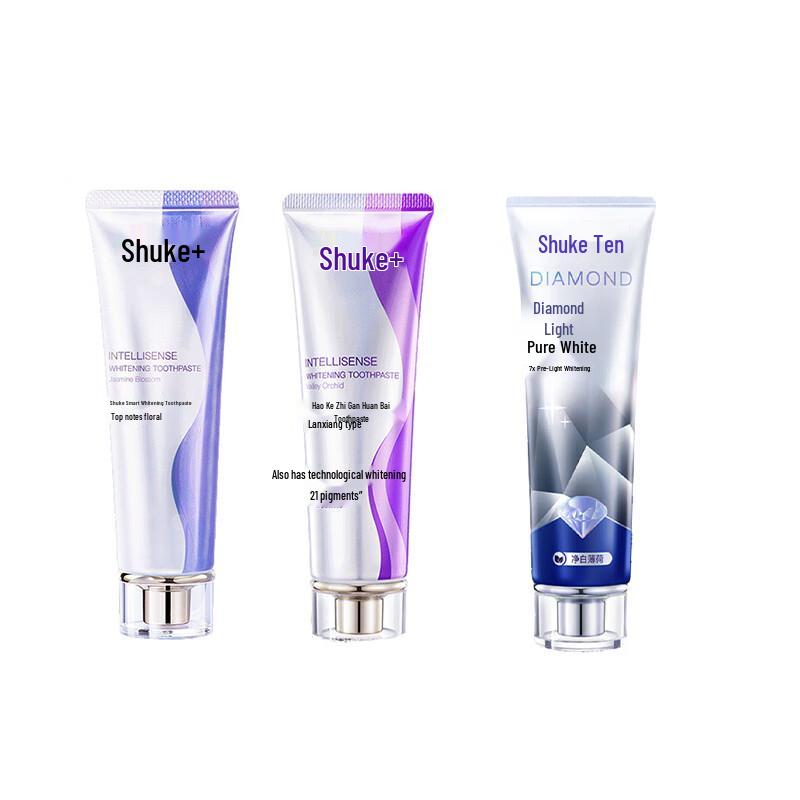 

Shuke Smart Отбеливающая зубная паста Семейная упаковка
