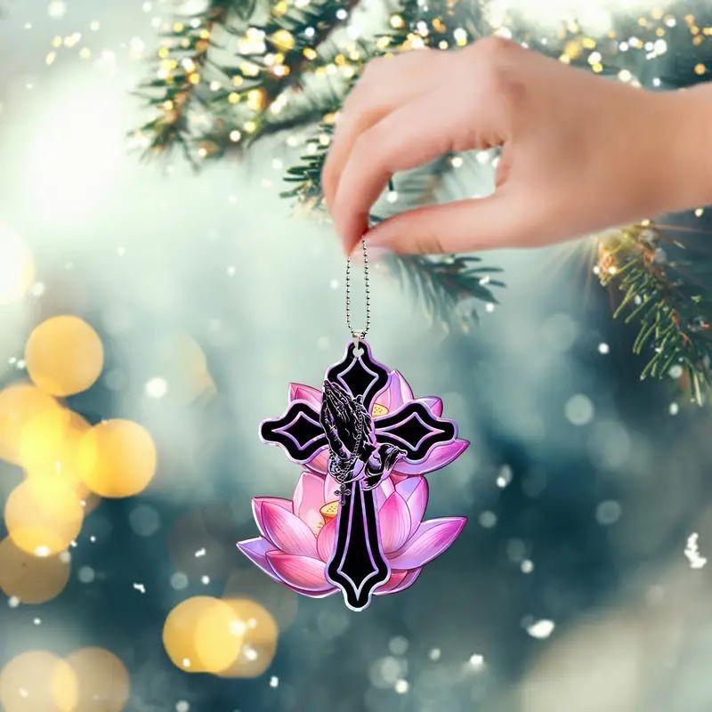 Car Acrylic Unique Hanging Ornament Trendy Cartoon Design For Home And Backpack