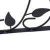 2pcs Black Wall Mount Plant Hook Iron Outdoor Plant Bracket Plant Hanger Bracket  Indoor Space