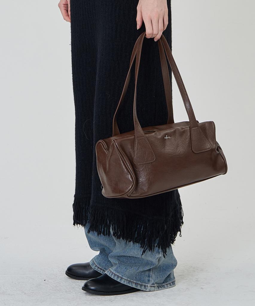 The-Abon Vintage Baguette Shoulder Bag Silver