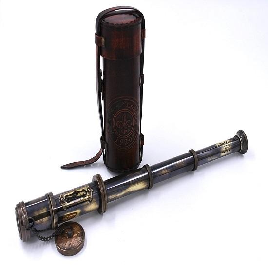 Telescope Marine Sailor Watching and Trekking Royal Navy Device Maritime Designer Nautical Replica