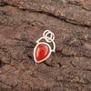 Carnelian Stone 925 Silver Sisters Day Sacral Chakra Engagement Pendant Jewelry PP-56-22