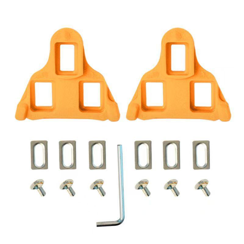 Selbstschließendes Cleat-Set für Rennrad-Fahrradschuhe