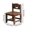 Solid Wood Stool Adult Shoe Changing Stool For Daily Household Kitchen Bathroom Living Room Garden Wooden Step Stool Supplies