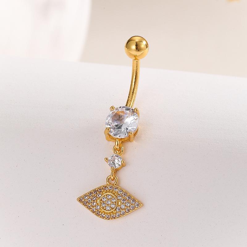 Fashion Zircon Butterfly Belly Button Rings Shiny Crystal Bow Navel Piercing For Women Girls Sexy Belly Ring Beach Jewelry Gifts
