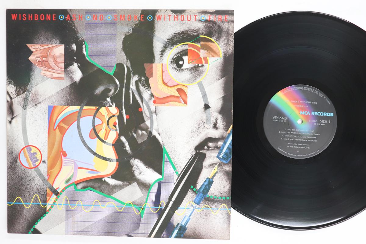 Виниловая пластинка WISHBONE ASH  No Smoke Without Fire VIM6165 MCA 1978 Япония Рок Б/у