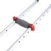 Aluminum Alloy 13-Level Adjustable Folding Crutches for Elderly