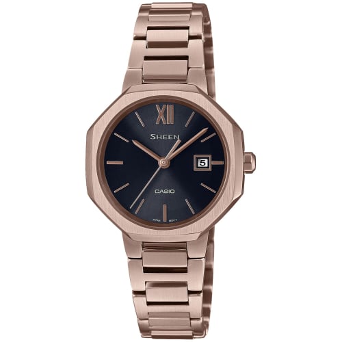 

Casio Sheen Solar Watch SHS-4529CG-1AJF Women s Peach Gold