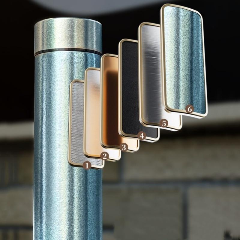 Pure Titanium Insulated Cup Portable Tea Cup Men&Women Water Cup Business Office Cup Titanium Cup Hot and Cold Insulation Bottle