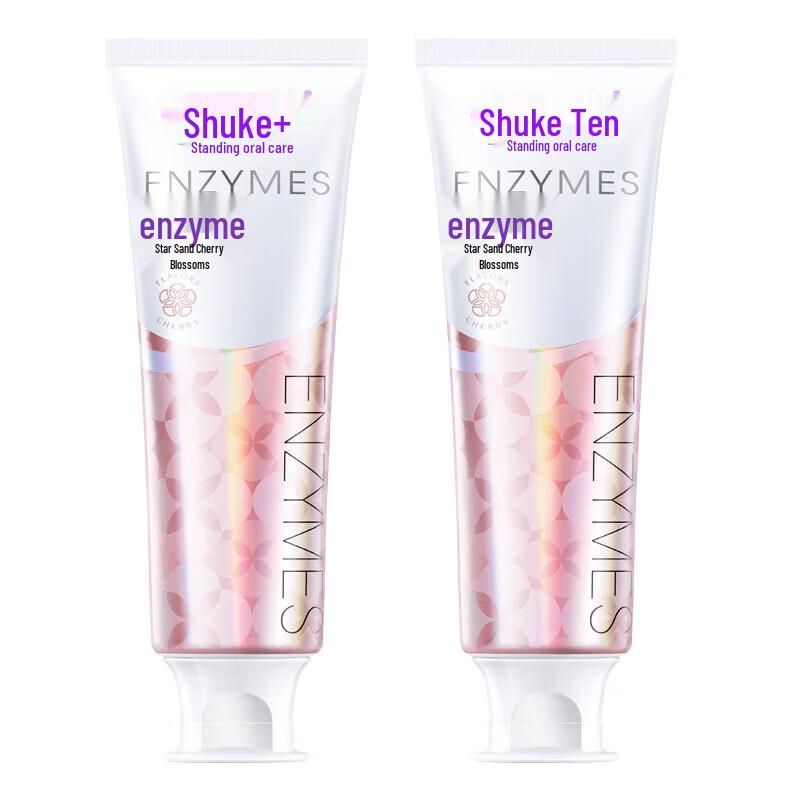 Shuke Star Sand Cherry Blossom Enzyme Whitening Toothpaste