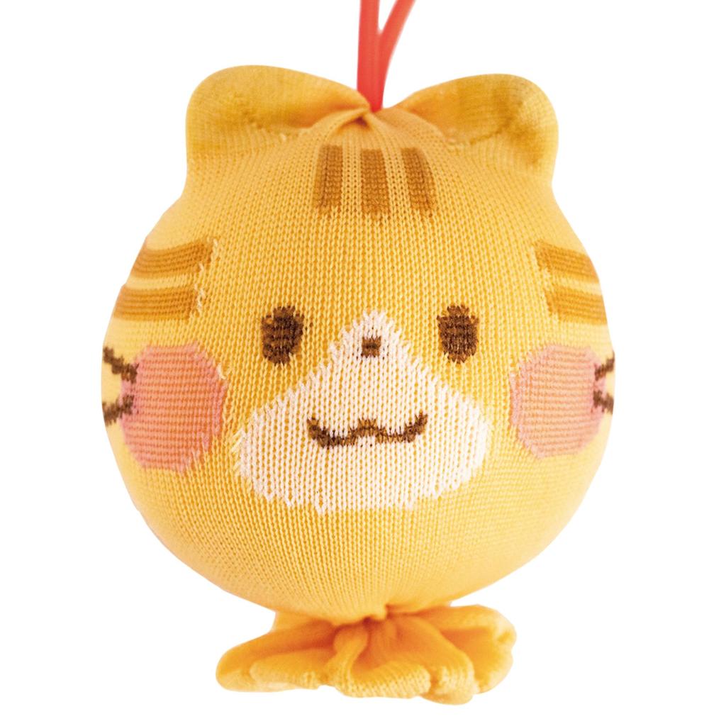 Keikawa Shoji Original Bath Scum Remover Akapakkun Set and Shiba Inu Absorbs Scum and Sebum [Seiei 3-Piece Tama, Chick, 20393]