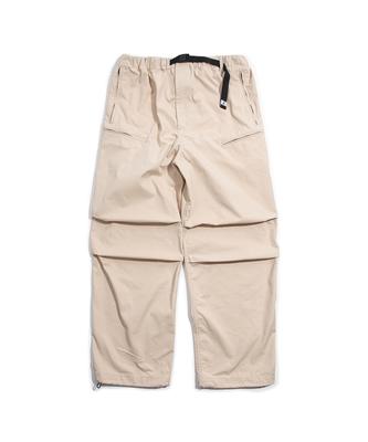 SLOWPOKE Wide Utility Pants Beige