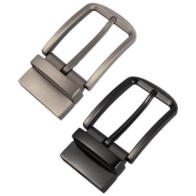 1. (33-34 mm) Boucle de ceinture à ardillon unique carrée de remplacement pour hommes et femmes