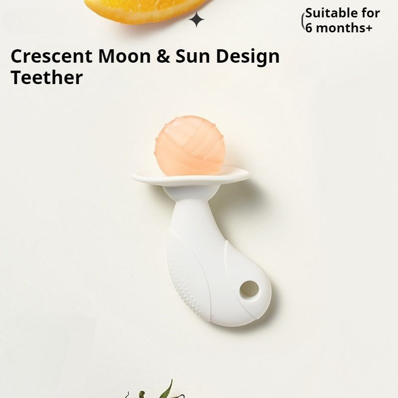 Baby Silicone Baby Can Boil Toothpaste Bite Toy Teething Period Anti-eating Hand Molar Stick Anti-chain