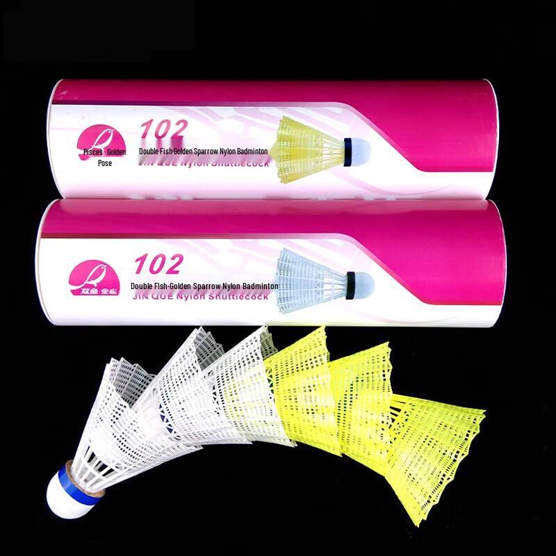 Double Fish Durable Nylon Badminton Shuttlecocks