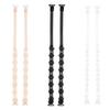3 Pairs Lace Flower Underwear Straps, Adjustable Seamless Sexy All-match Anti-slip Buckle Bra Straps, Women's Lingerie & Underwear Accessories