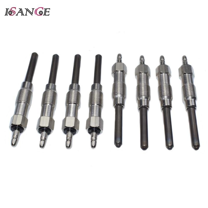 8 Pcs Glow Plug Plugs For HMMWV M998 M1097 M1114 6.2L 6.5L V8 Diesel Hummer 1992 1993 1994 1995 1996 1997 1998 1999 2000 2001