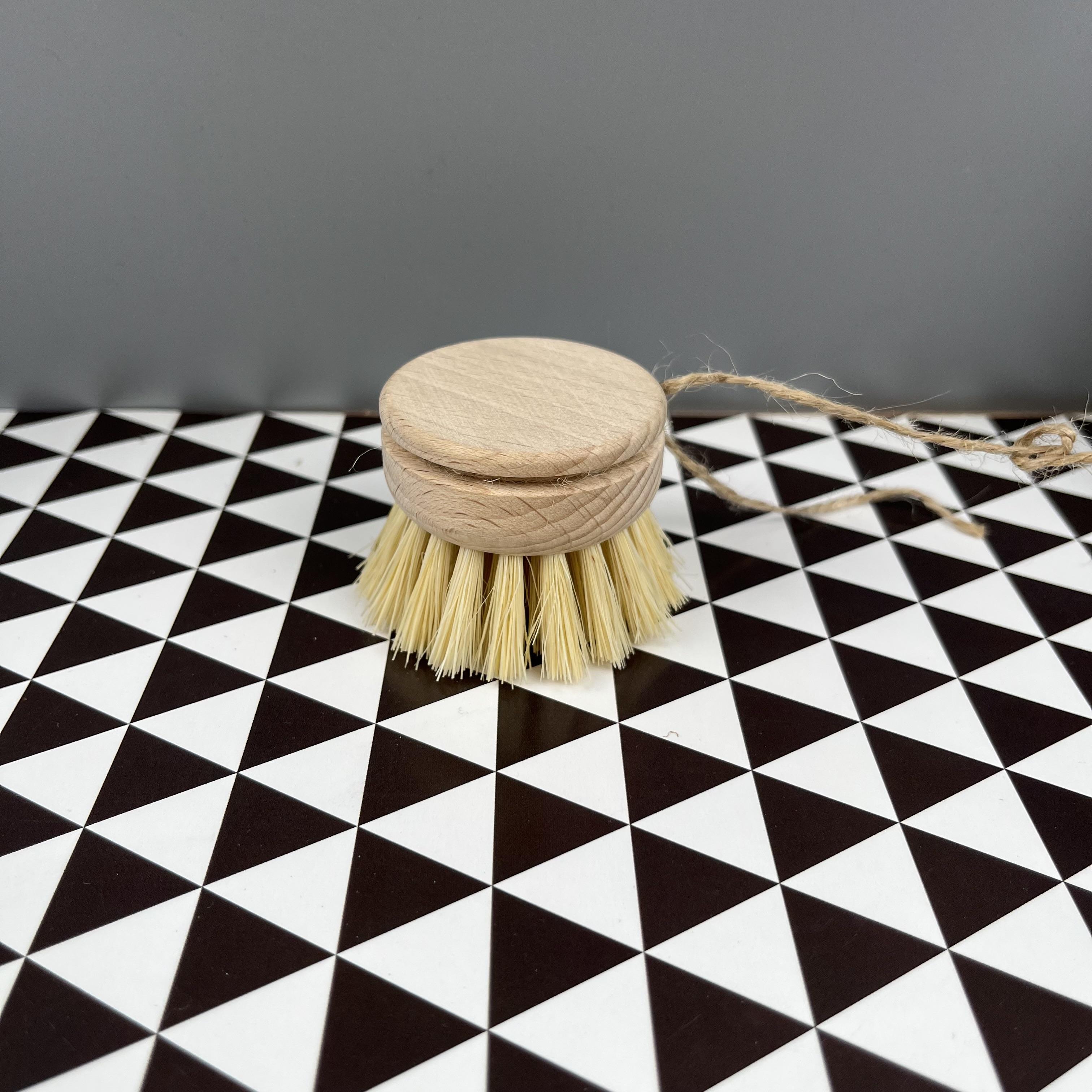 Manufacturer OEM /ODM Natural Kitchen Cleaning Brush PBT+PP+Bamboo Wooden Pot Dish Cleaning Brush Bottle Brush M