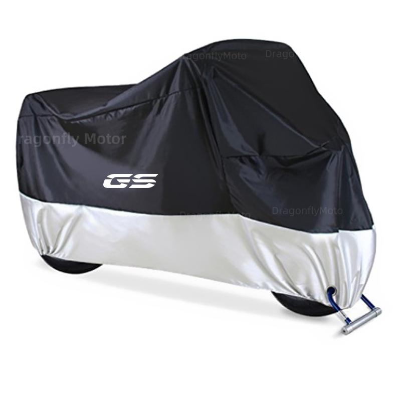 

Для BMW R1200GS R1250GS R 1200GS R1250 GS R 1250 LC ADV чехол для мотоцикла водонепроницаемый всесезонный пылезащитный УФ-защитный наружный 3XL for 220cm серебряный