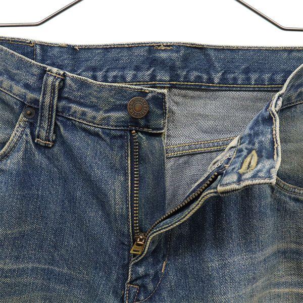 Blue Blue Made In Japan Logo Patch Straight Denim Pants W31 Blue Jeans Men's Used