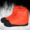 Down Feet Cover Outdoor Camping Down Booties Winter Warm Slippers Duck Down Shoes Cover Foot Socks for Sleeping Bag Tent