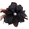 Ostrich Feather Claw Clip: Elegant Updo Accessory for Volume & Style