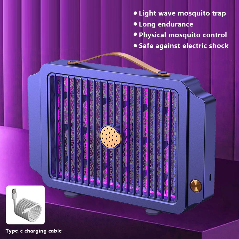 

YC-1 Electric Bug Zapper 2000mAh USB Rechargeable Mosquito Trap Fly Killer Lamp Blue