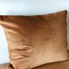 Noora 100% Real New Suede Linen Pillow cover,Square Tan Color Suede Pillow Cover,Living Decor,Home Decor,,Throw Cover