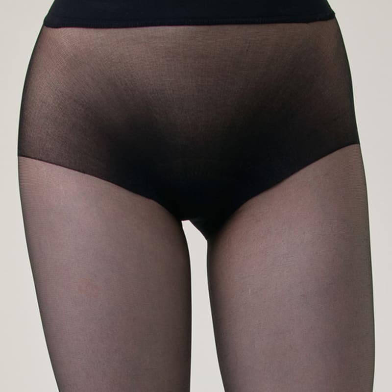 

HUGDAY [15 Ден] Ежедневные чулки без шва в Y-зоне black