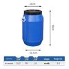 Lino 30L Blue Plastic Multi-Purpose Round Bucket