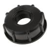 1000 Water Tote Tank Adapter Hose Cap 60mm Coarse Thread Outlet, 1/2inch+3/4inch=2PCS