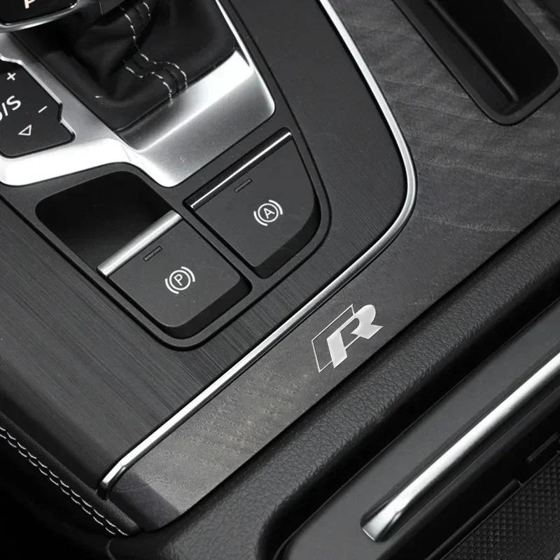 Metalowe Emblematy Samochodowe 3D Litery Dekoracyjne Naklejki Odznaka Naklejka Dla Volkswagen VW Tiguan CC Jetta Polo Golf Passat Scirocco Touareg