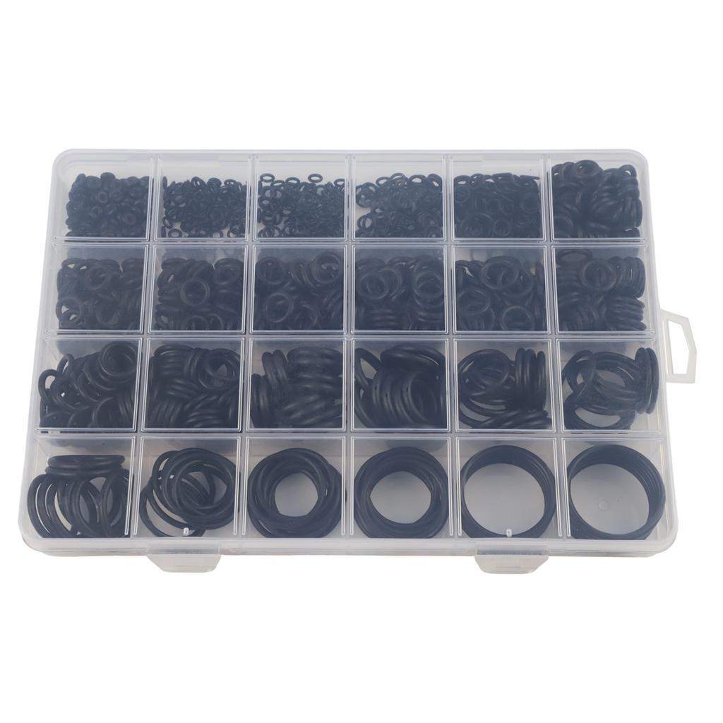 Nitrile Rubber O-ring Kit Sealing Gasket Easy Storage Box