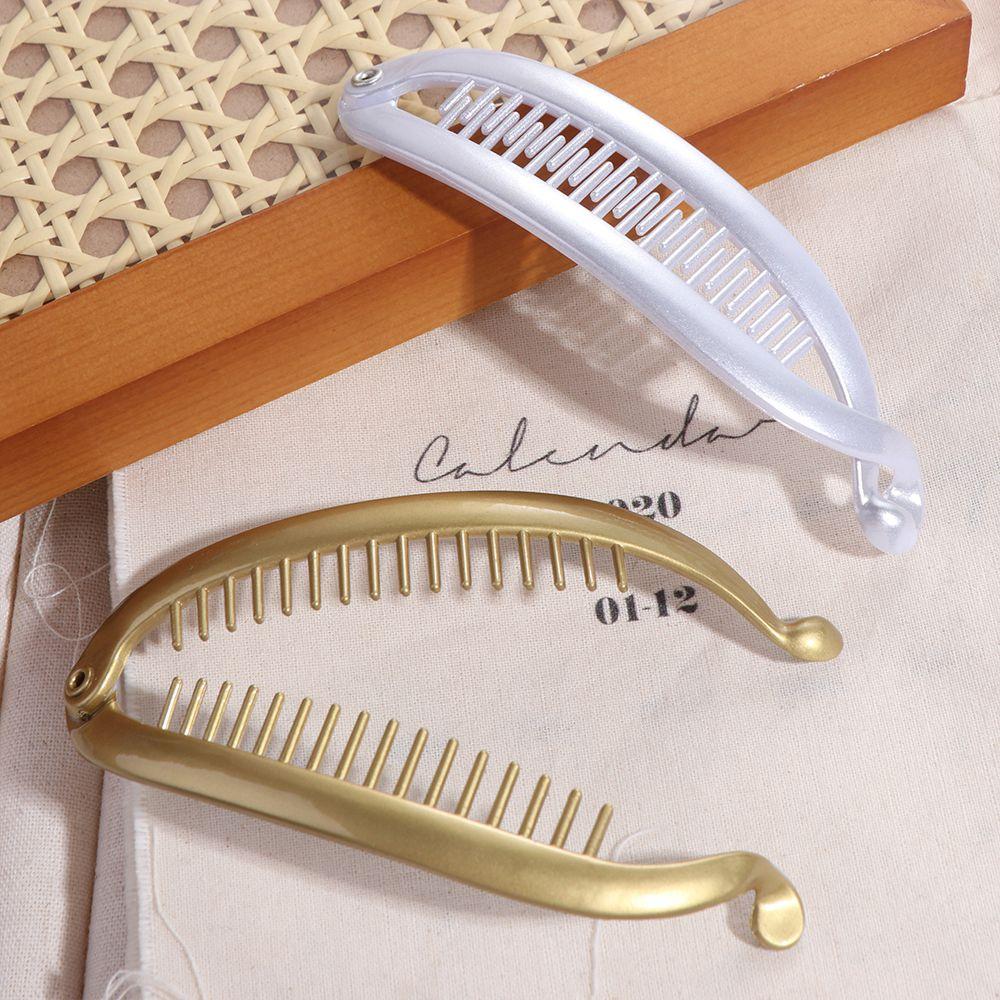 Fashion Fish Shaped Hairpin Barrettes Headwear Hair Claws Clips Banana Clip Hairpins  Women