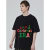Christmas T-Shirt Black in My Christmas Era Print Holiday Party Wear