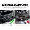 Real Carbon Fiber For Honda CRV CR-V 2007 2008 2009 2010 2011 Central Control Air Conditioner Button Cover Accessories LHD RHD.