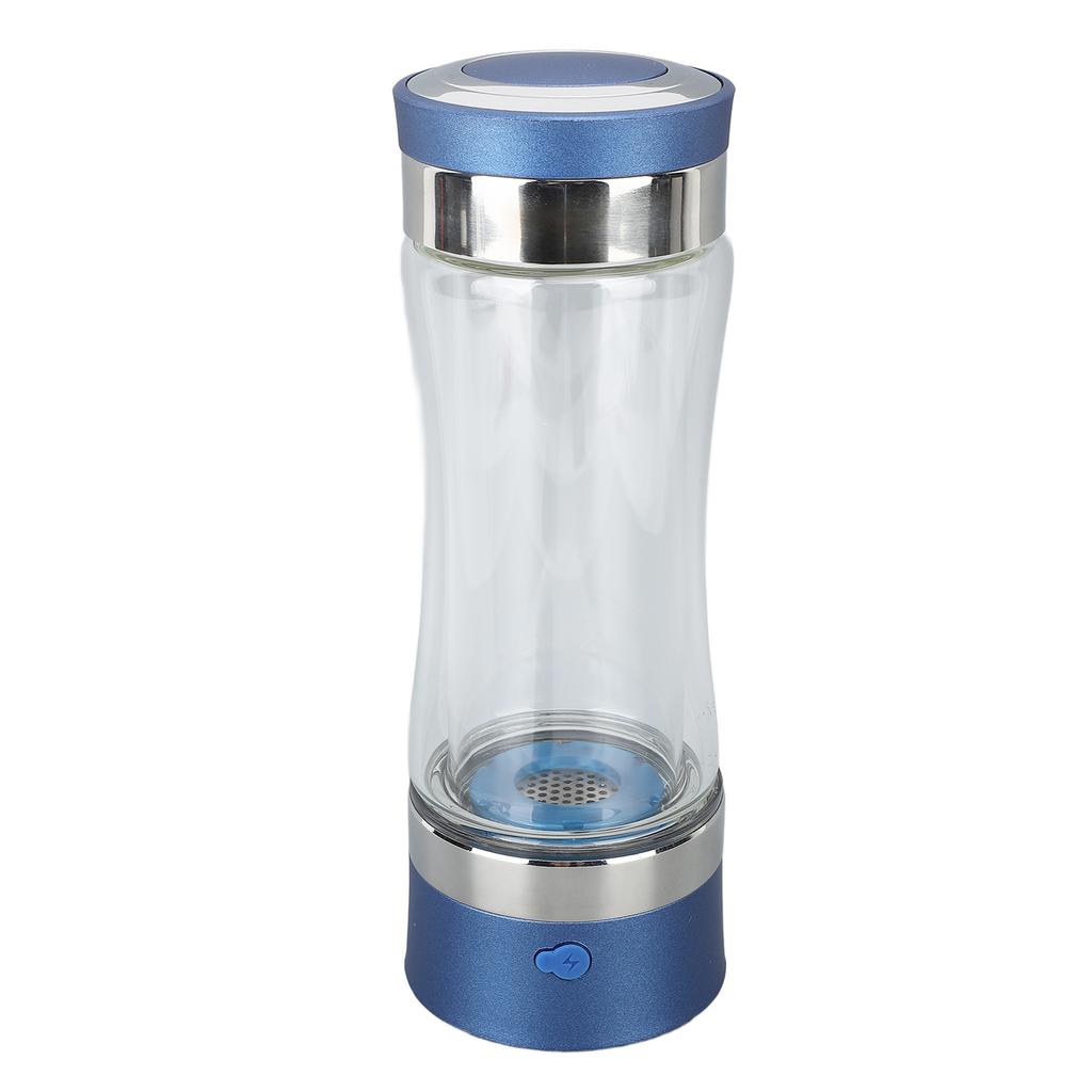 Hydrogen Water Bottle 260ml 1100 to 1500ppb Portable Hydrogen Rich Water Generator Cup with LED