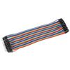 10Pcs Jump Wire Plastic Male to Female Connecting Cable for Computer Electronics 2.54mm