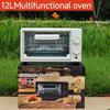 Cuptor de uz casnic Multifuncțional 12L Mini Mic Cuptor Electric pentru Copt