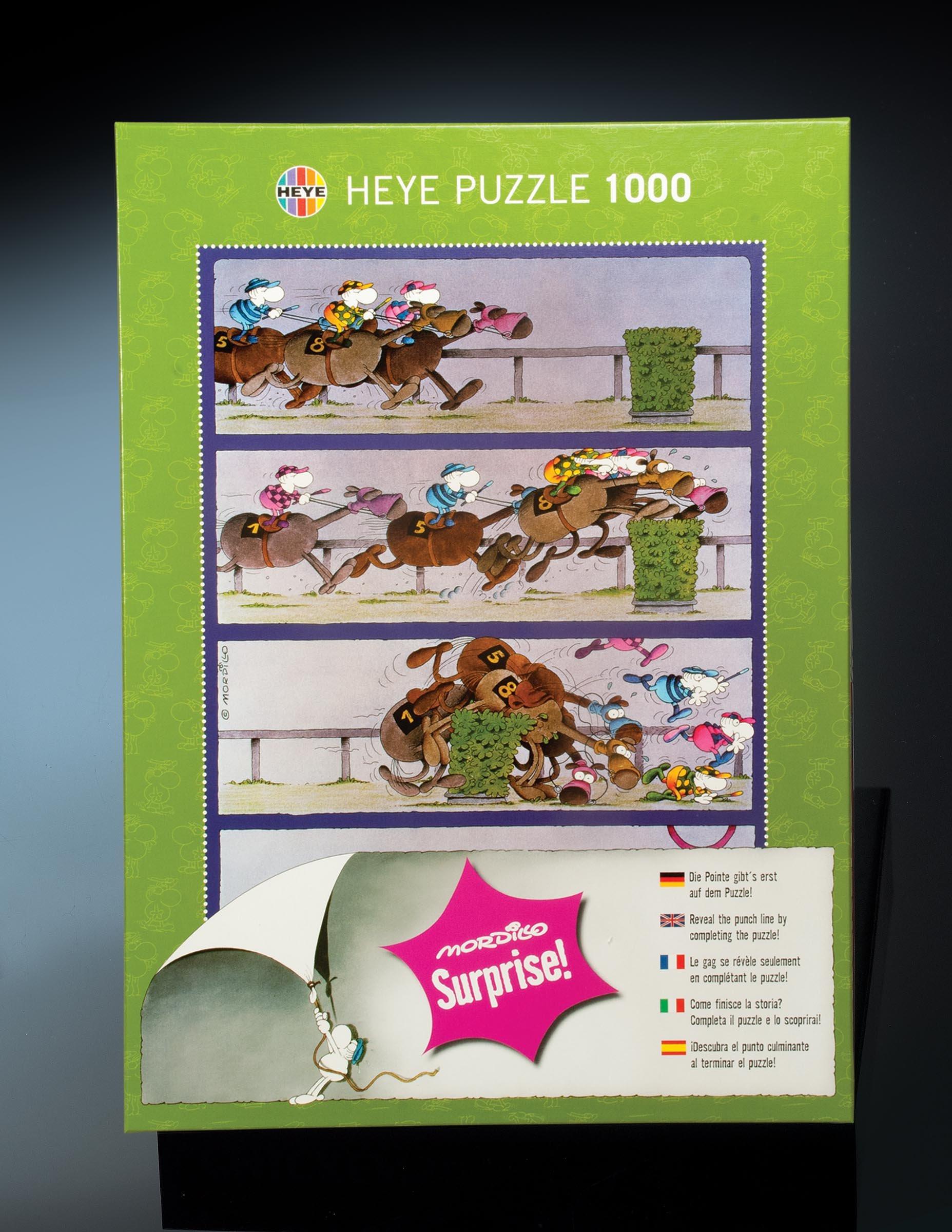 

HEYE Puzzle 29173 Horses Mordillo Surprise! (1000 pieces)