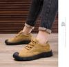 Men's Breathable Hiking & Running Shoes, Trendy Lace-Up Design, Soft, Wear-Resistant Soles