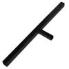 Vidaxl Handheld Auger, 100 Mm, Double Helix, Steel, Black