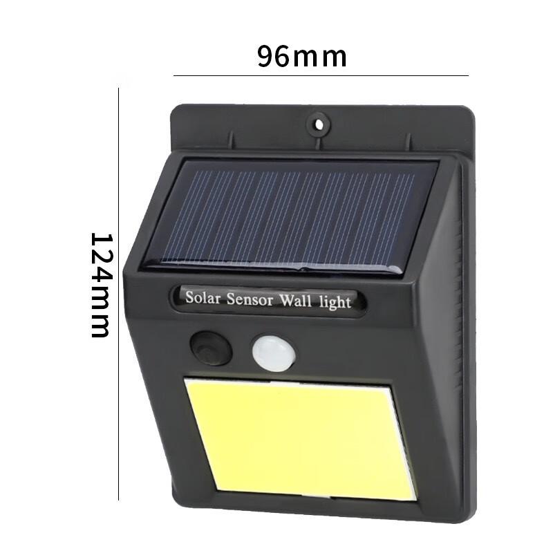 NuFeng Solar Motion Sensor Outdoor Wall Lamp