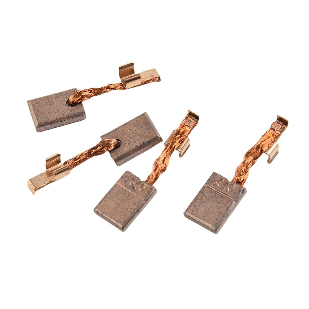 2/4 Pieces Carbon Brush Carbon And Metal Electric Replacement