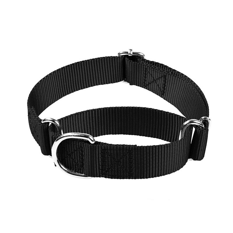 

Мартингейл сверхмощный нейлоновый ошейник для собак Регулируемый мягкий удобный ошейник для щенков для маленьких и больших собак Контроль безопасности при обучении L - Neck 46-66cm