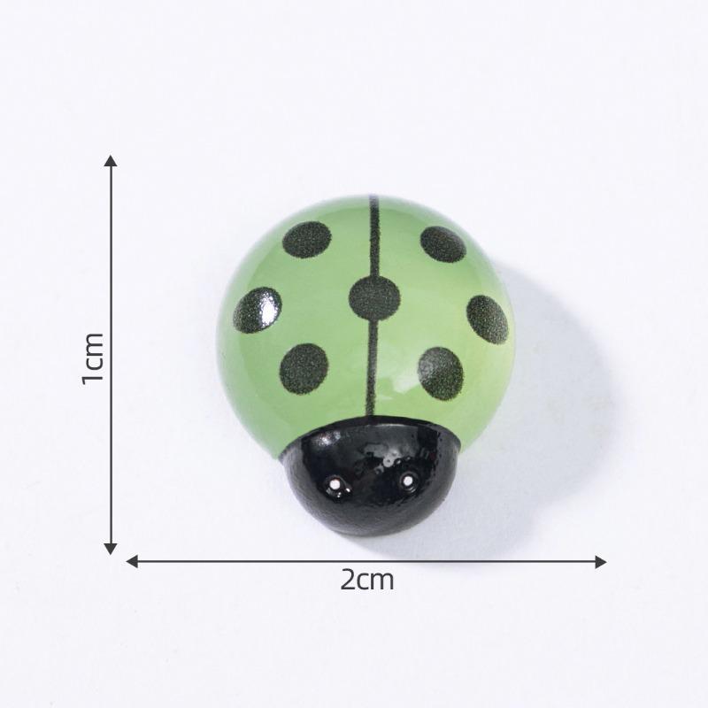Luminous Little Ladybug Cute Grain Garden Landscape Decoration Blind Bag AccessoryMicro-landscape Small Ornament