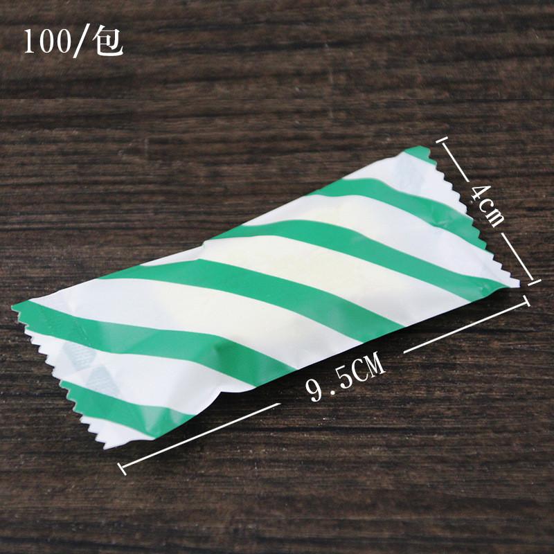 100 Pcs/Lot DIY Handmade Nougat Candy Packaging Bag Milk Taffy Wrapper Food Package Xmas Gift Mini Bags