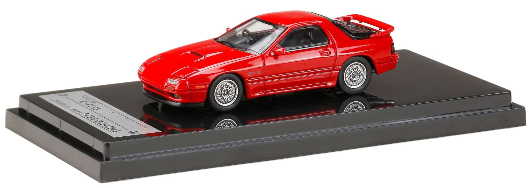 

HJ64 Mazda Blaze Red Готовый продукт 1/64 RX-7 (FC3S) GT-X красный